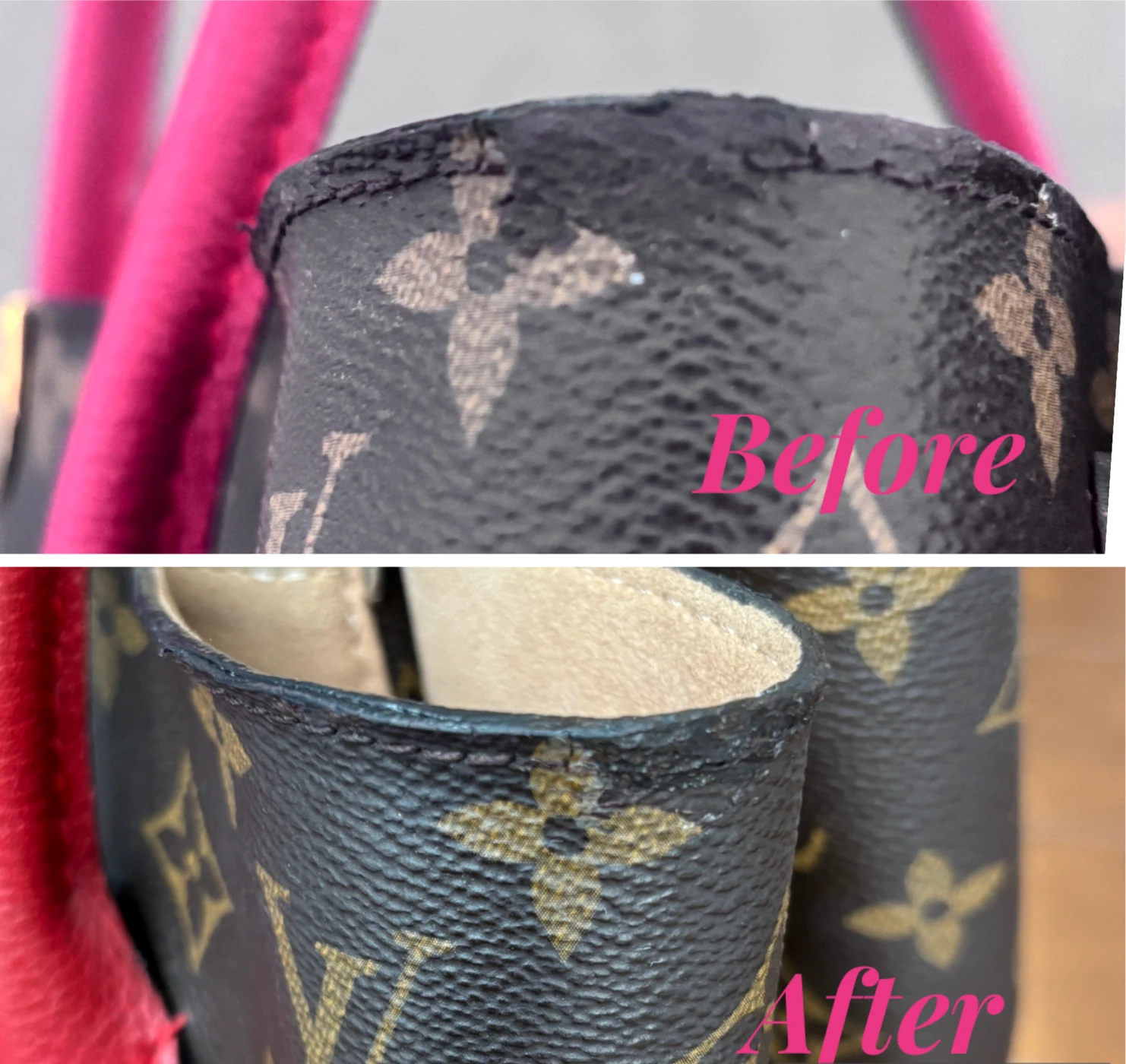 角スレ補修 Before After